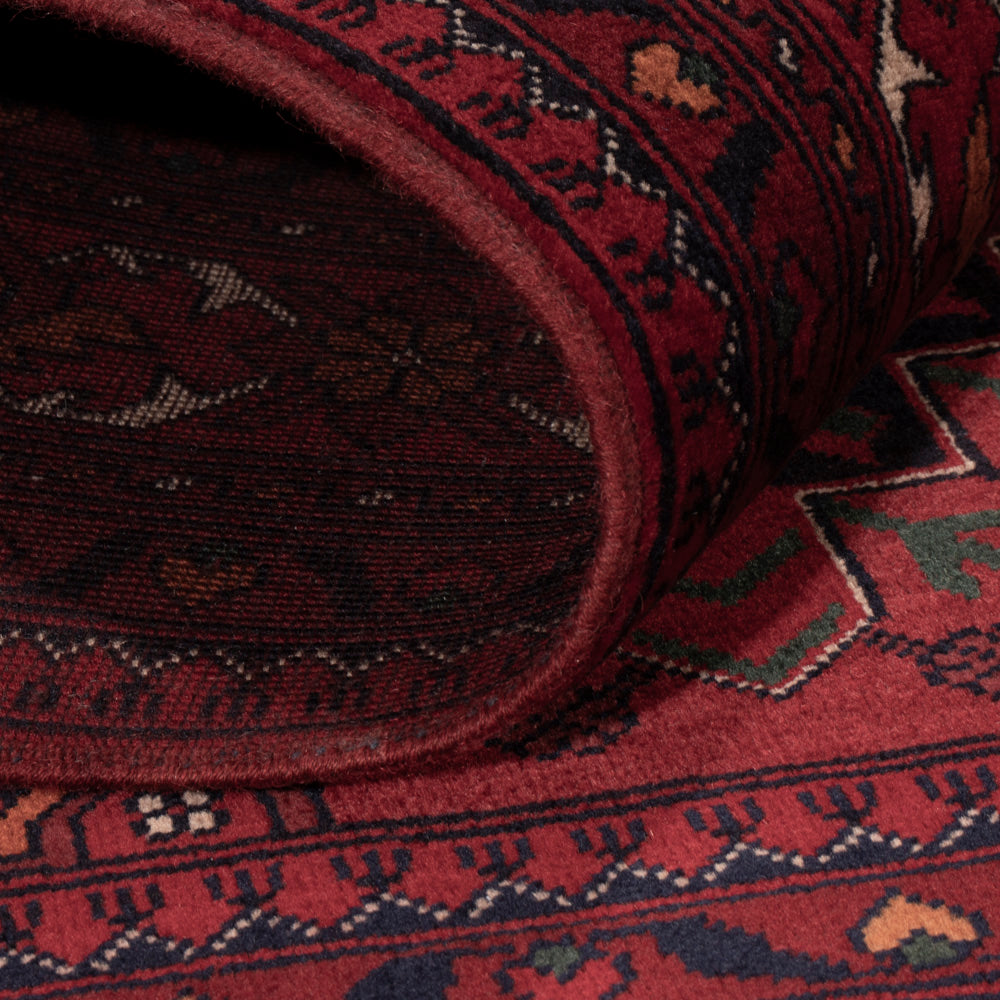 Afghan Teppich - Royal - 149 x 99 cm - rot