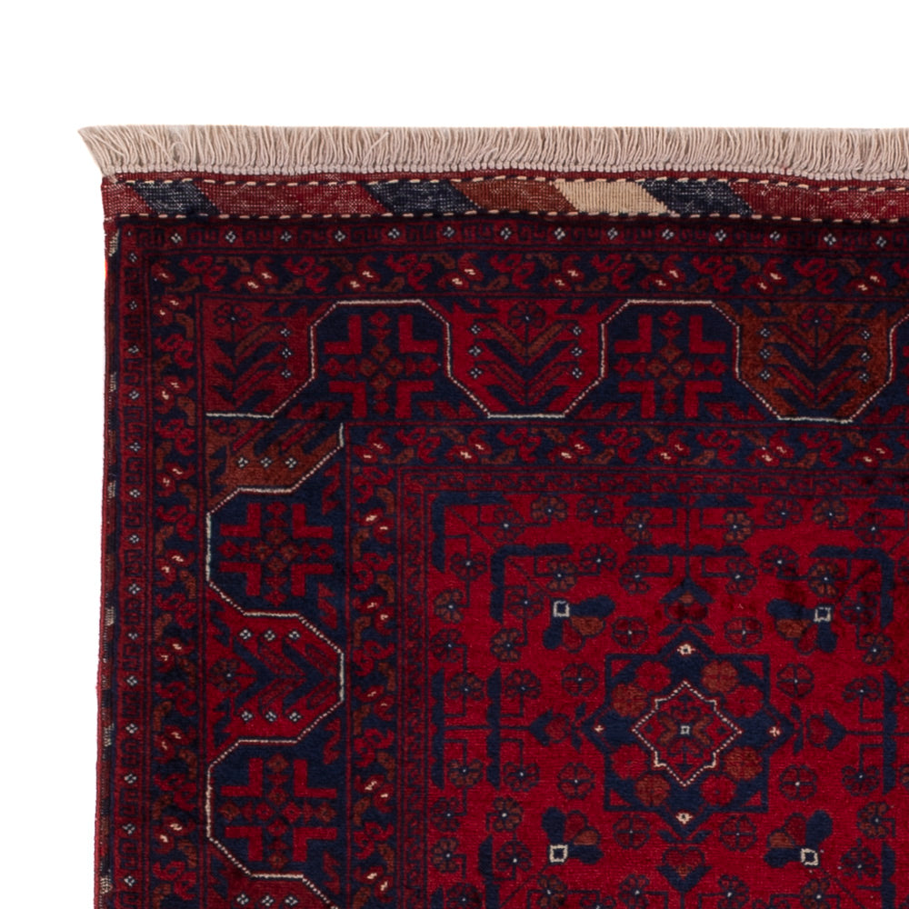 Afghan Teppich - Royal - 140 x 103 cm - rot