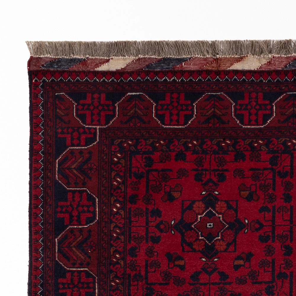 Afghan Teppich - Royal - 146 x 102 cm - rot