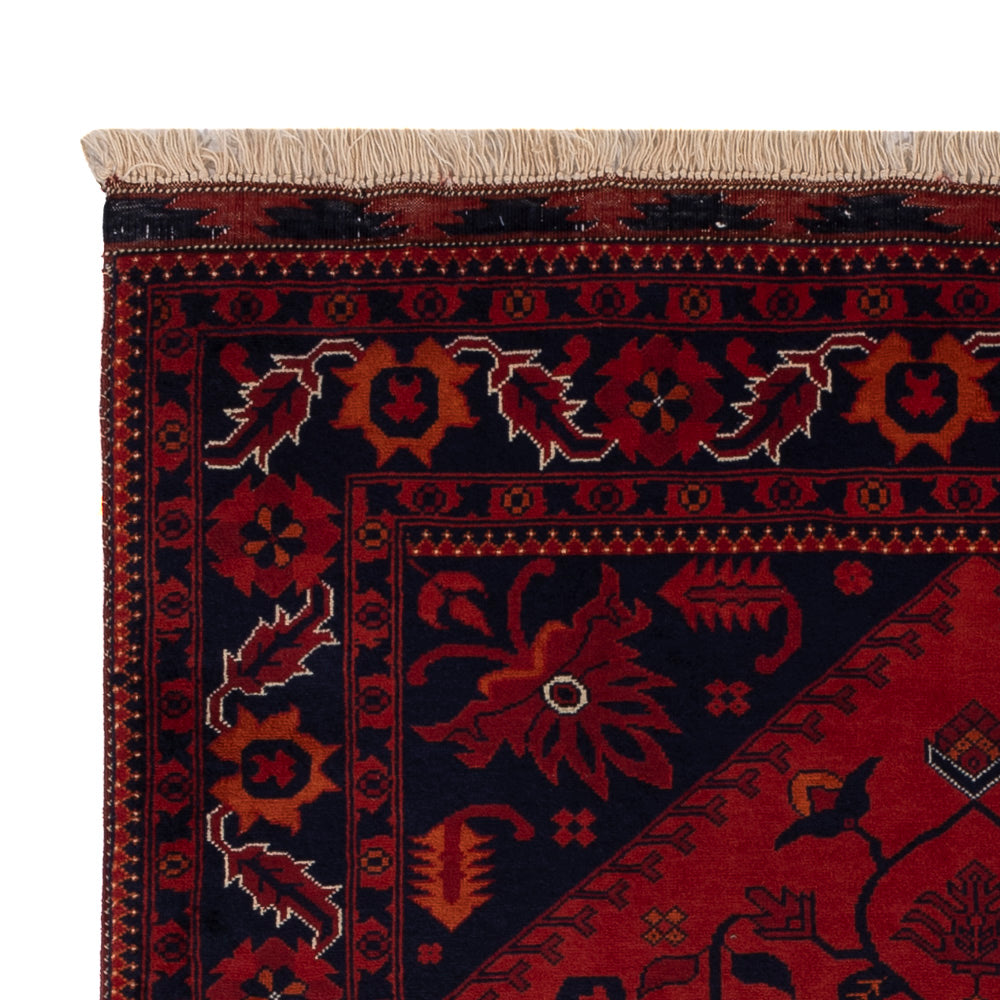 Afghan Teppich - Royal - 150 x 97 cm - rot