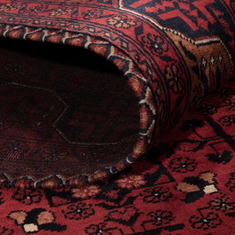 Afghan Teppich - Royal - 147 x 100 cm - rot