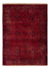 Afghan Teppich - Royal - 139 x 101 cm - rot