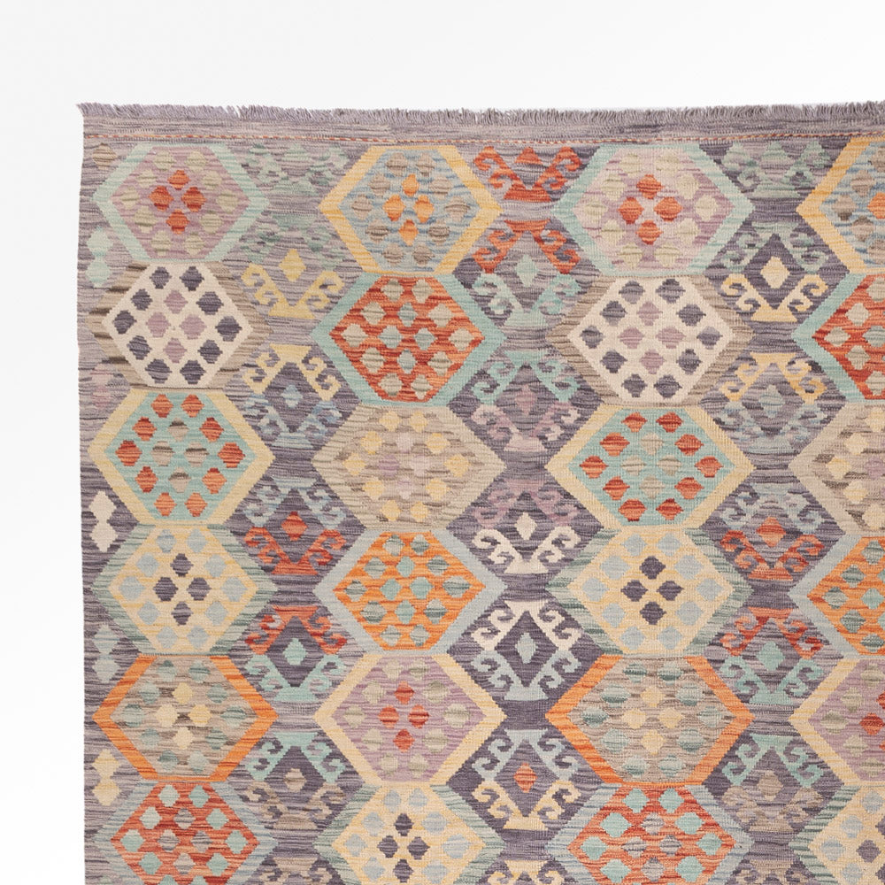 Kilim Maimana Tappeto 324x396cm - Tappeto di lana