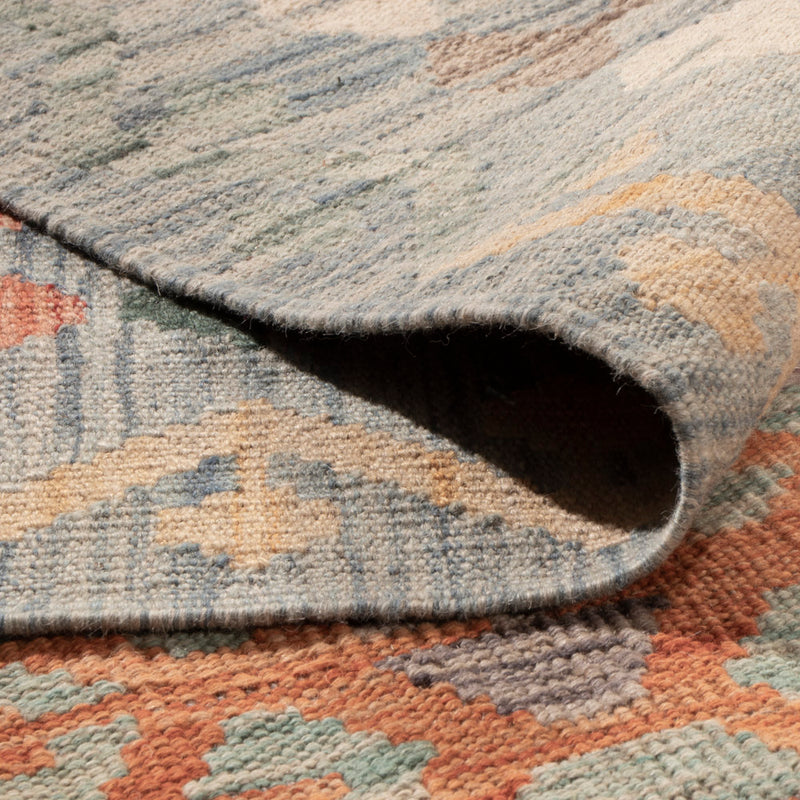 Kelim Teppich - Splash - 392 x 315 cm - bunt