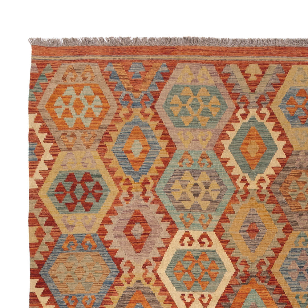 Kilim Maimana Tappeto 352x256cm - Tappeto di lana