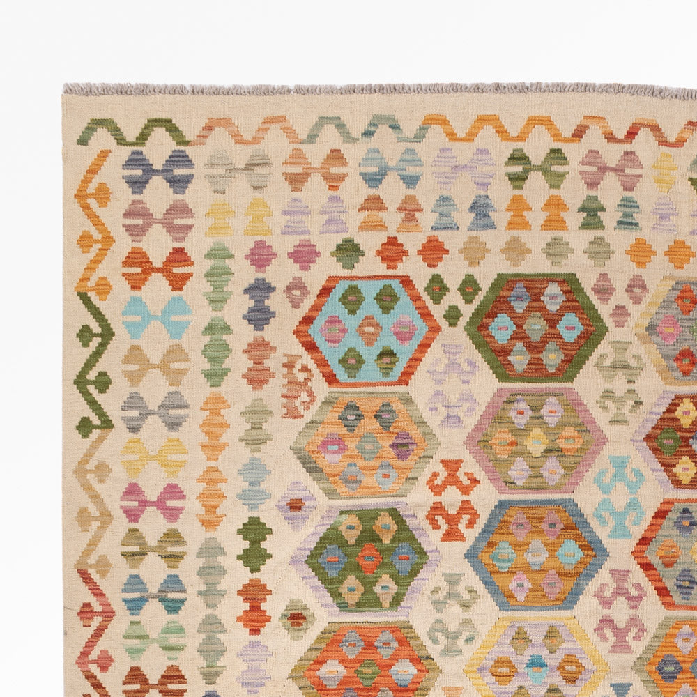 Kilim Maimana Tappeto 252x338cm - Tappeto di lana