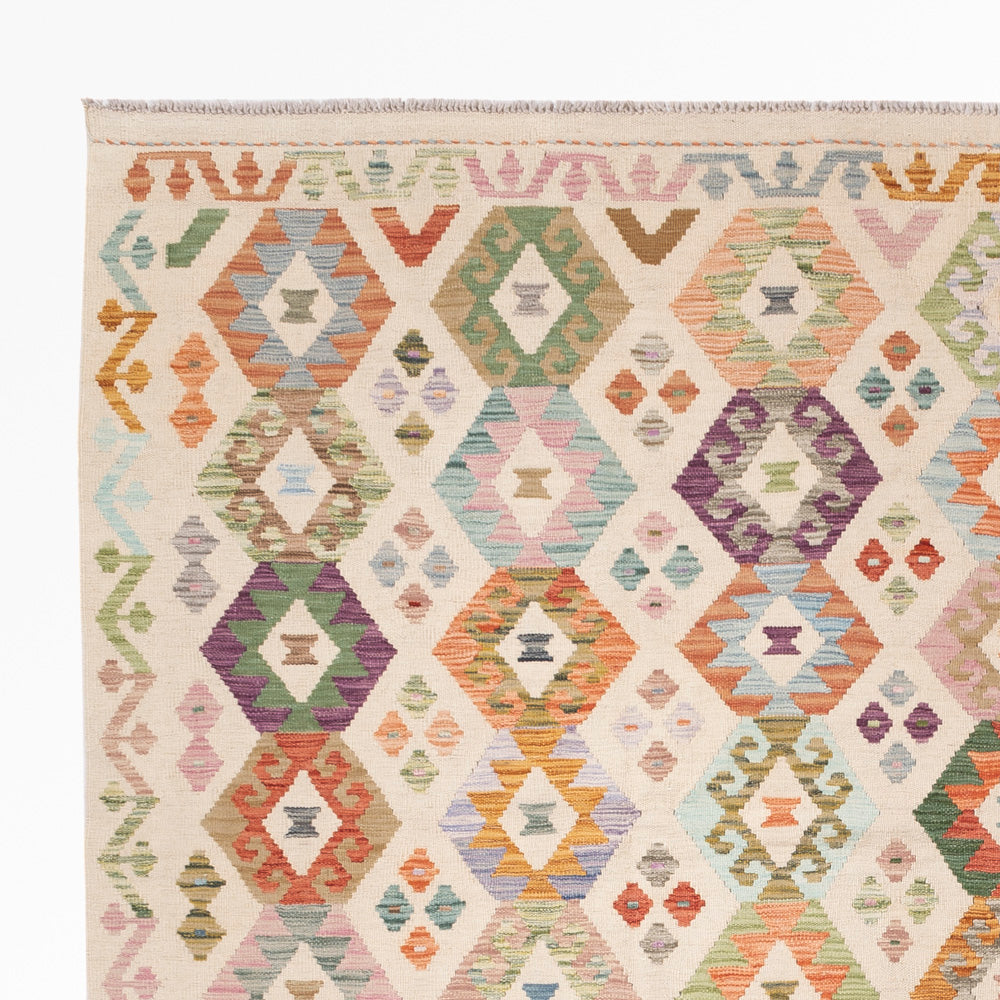 Kilim Maimana Tappeto 252x290cm - Tappeto di lana