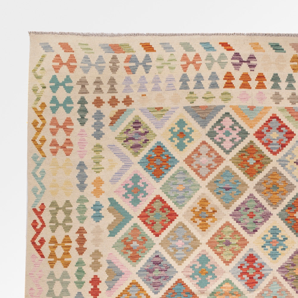 Kilim Maimana Tappeto 387x310cm - Tappeto di lana