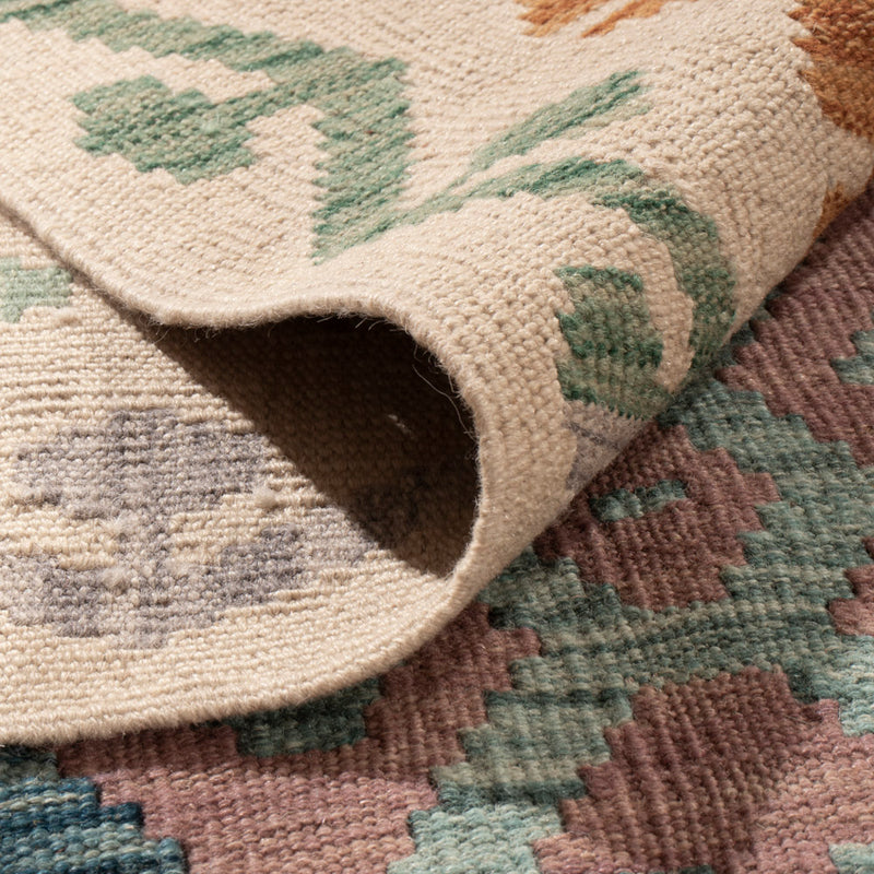 Kelim Teppich - Splash - 290 x 253 cm - bunt