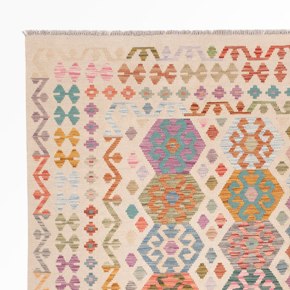 Kilim Maimana Tappeto 250x287cm - Tappeto di lana