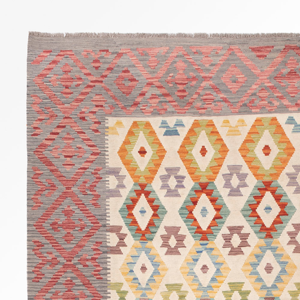 Kilim Maimana Tappeto 314x389cm - Tappeto di lana