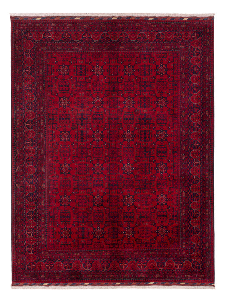 Afghan Teppich - Royal - 242 x 181 cm - rot
