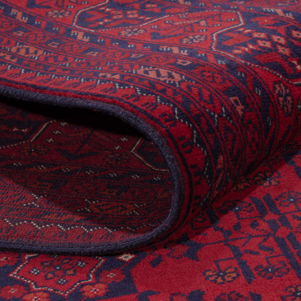 Afghan Teppich - Royal - 242 x 181 cm - rot