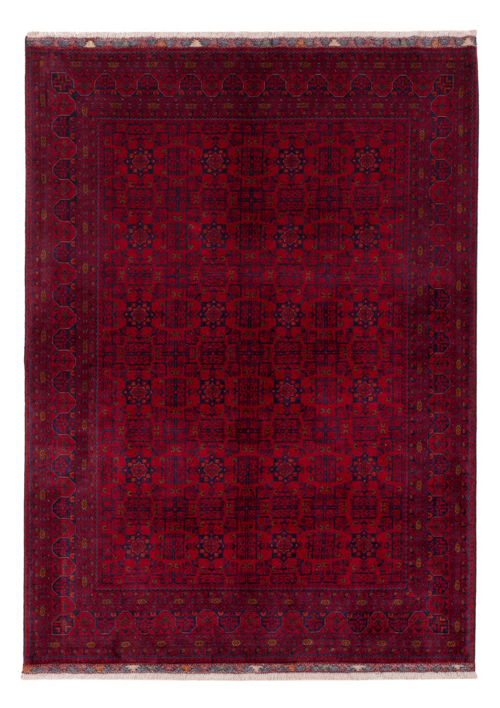 Afghan Teppich - Royal - 233 x 172 cm - rot