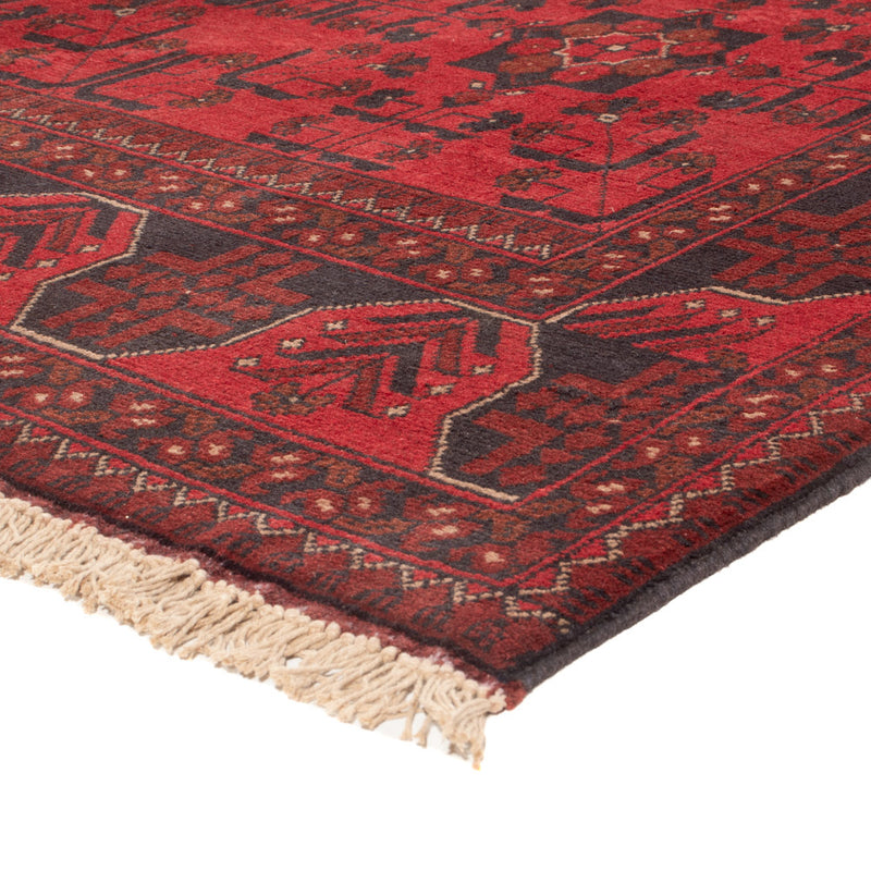 Afghan Teppich - Kunduz - 230 x 171 cm - rot