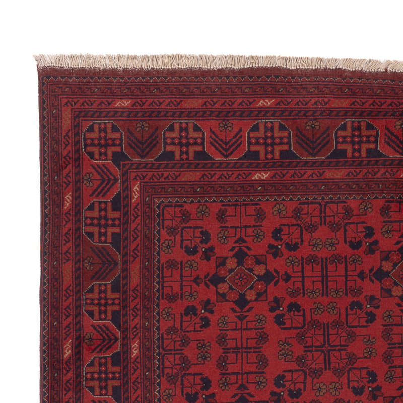 Afghan Teppich - Kunduz - 227 x 171 cm - rot