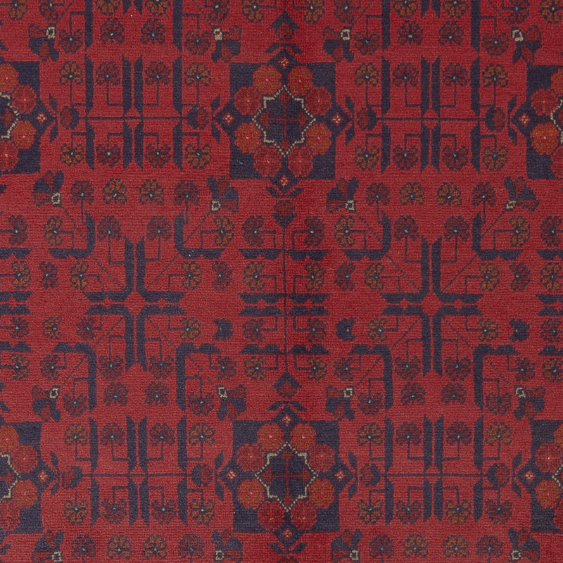 Afghan Teppich - Kunduz - 234 x 175 cm - rot