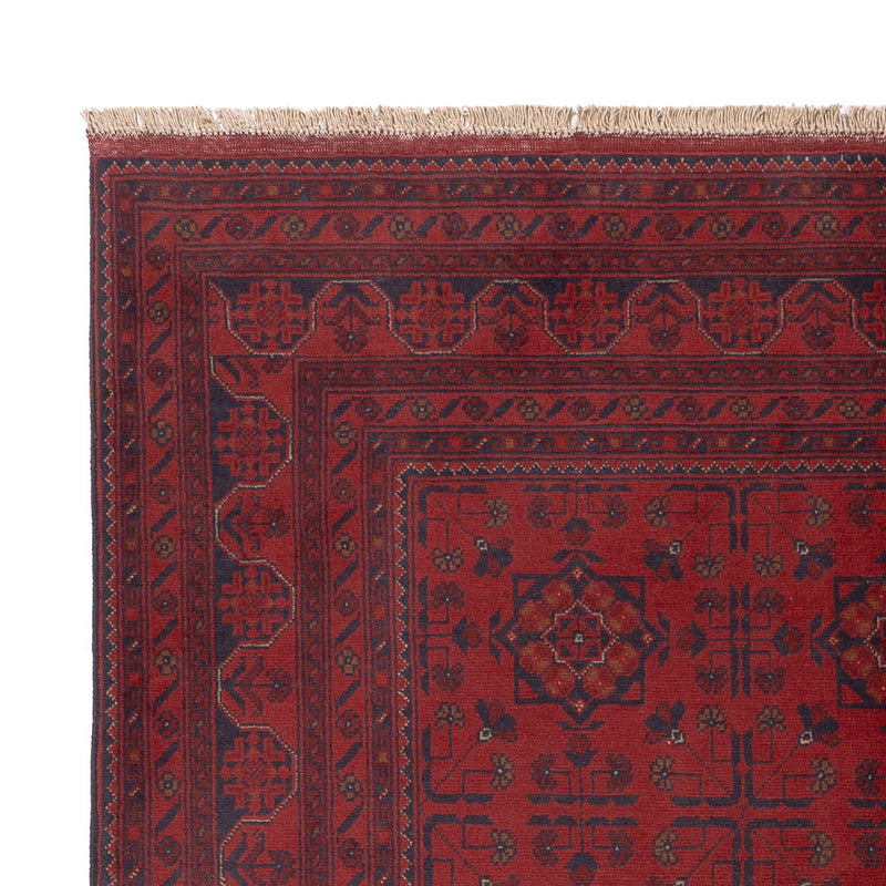Afghan Teppich - Kunduz - 236 x 166 cm - rot