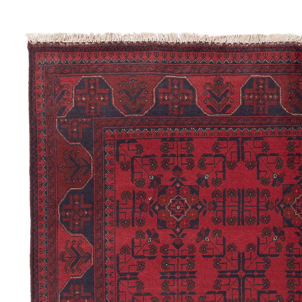 Afghan Teppich - Kunduz - 233 x 171 cm - rot