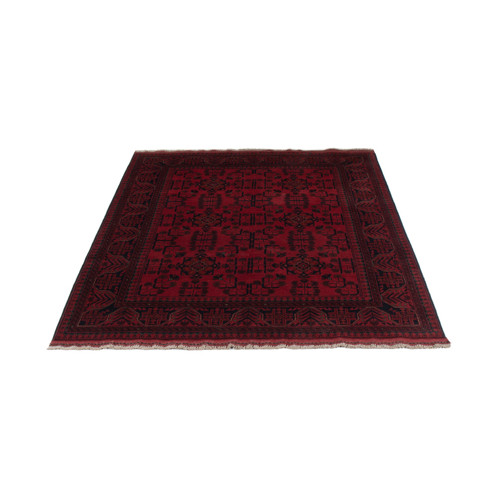 Afghan Teppich - Kunduz - 205 x 147 cm - rot