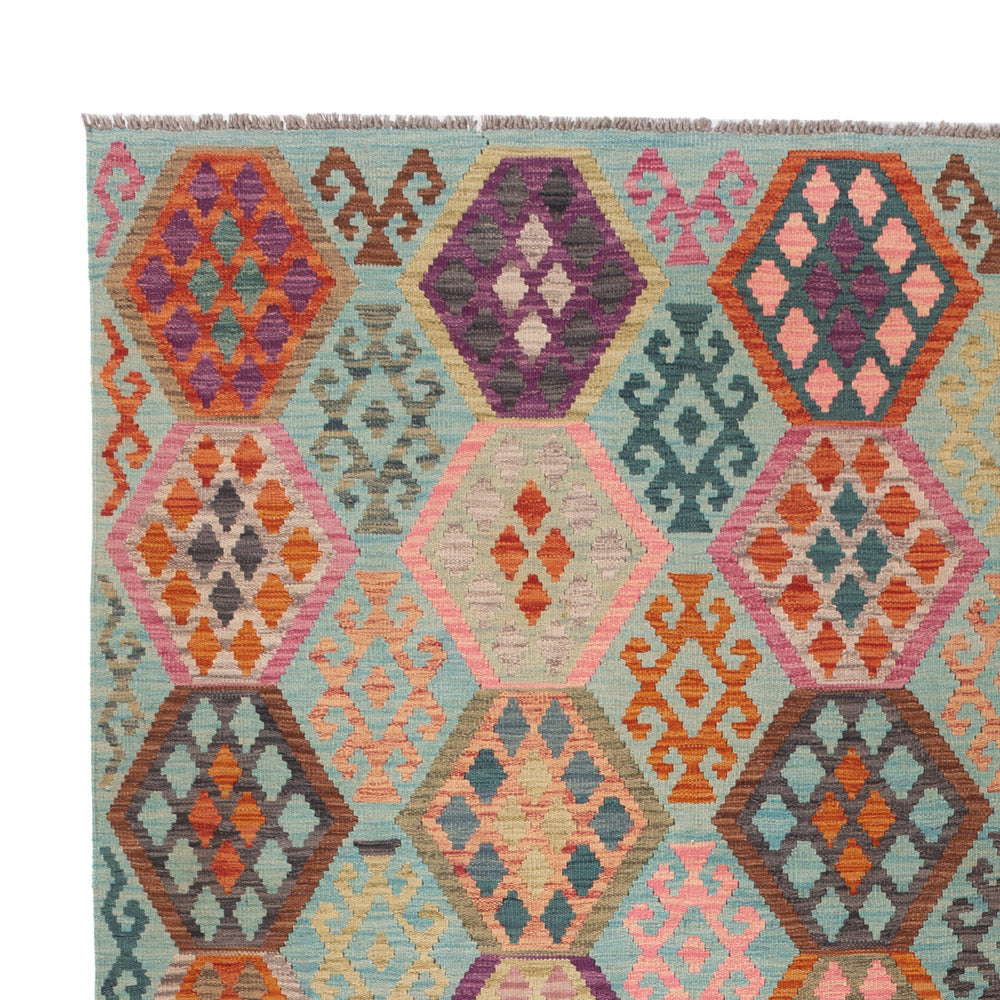 Kilim Maimana Tappeto 347x257cm - Tappeto di lana