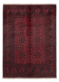 Afghan Teppich - Kunduz - 203 x 149 cm - rot