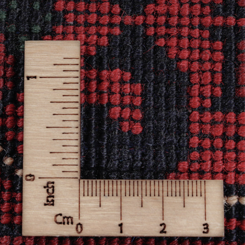 Afghan Teppich - Kunduz - Royal - 189 x 154 cm - rot