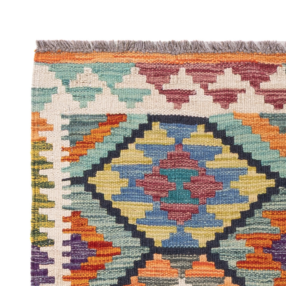 Kilim Maimana Tappeto 124x81cm - Tappeto di lana