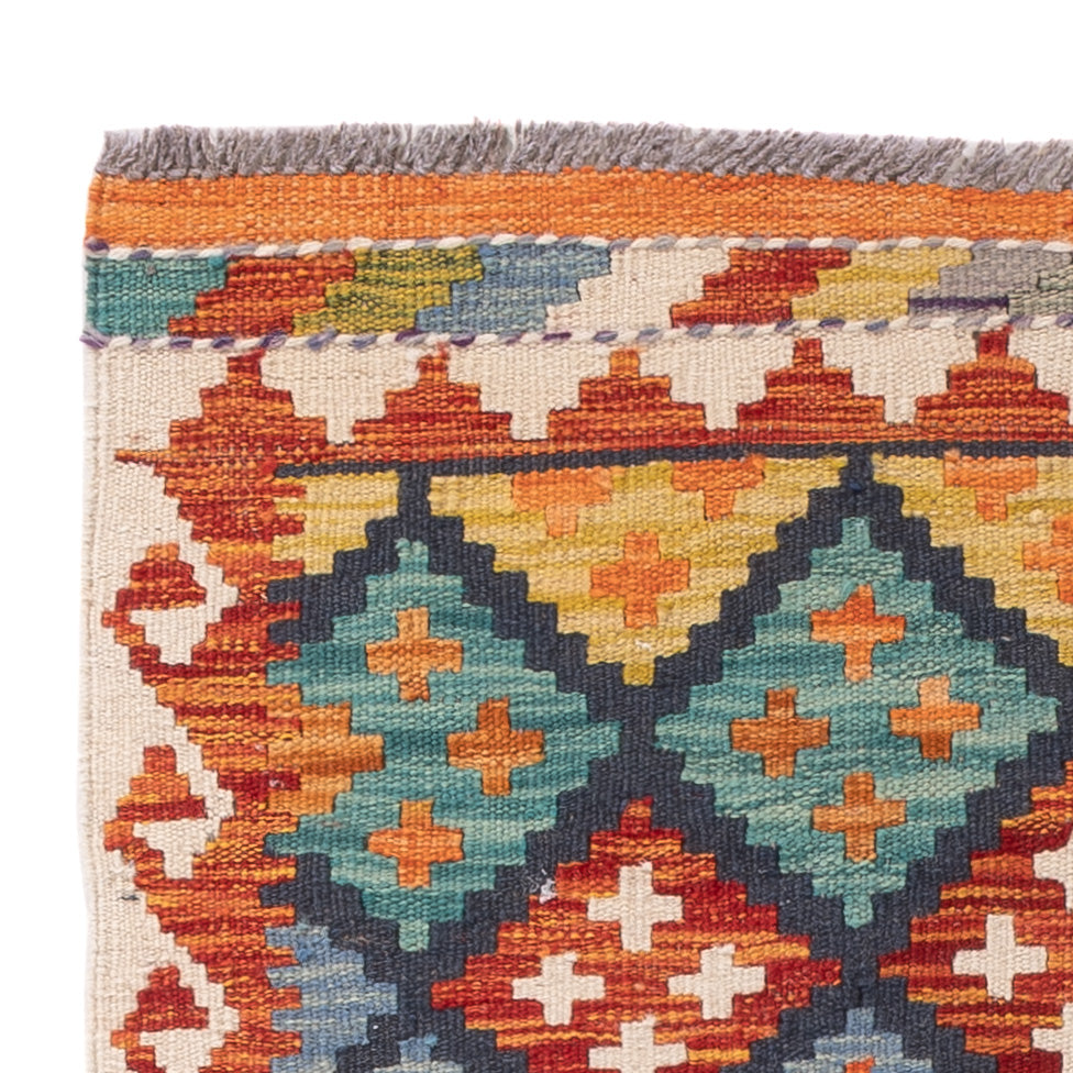 Kilim Maimana Tappeto 114x82cm - Tappeto di lana