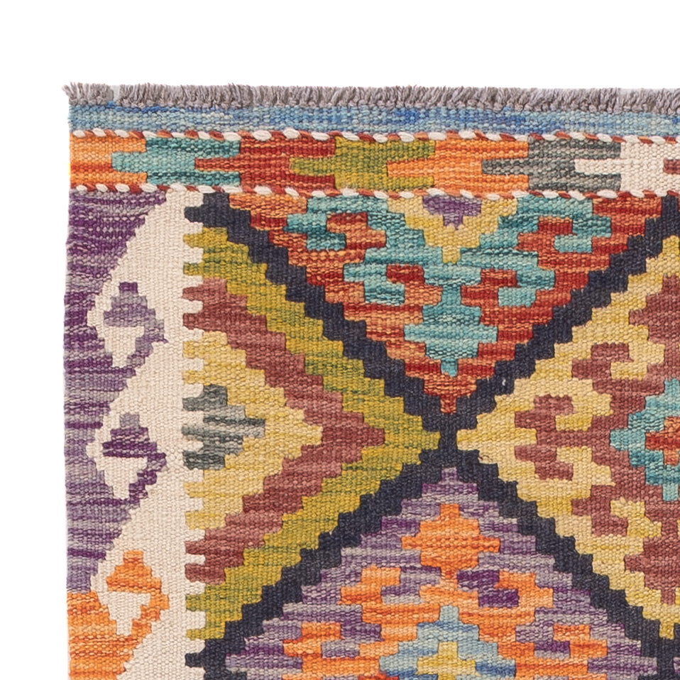Kilim Maimana Tappeto 121x81cm - Tappeto di lana