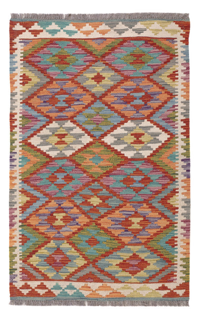 Kilim Maimana Tappeto 77x124cm - Tappeto di lana
