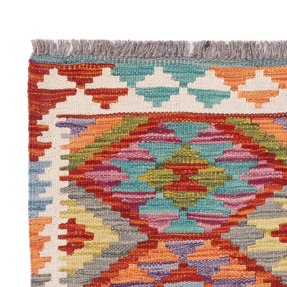 Kilim Maimana Tappeto 124x77cm - Tappeto di lana