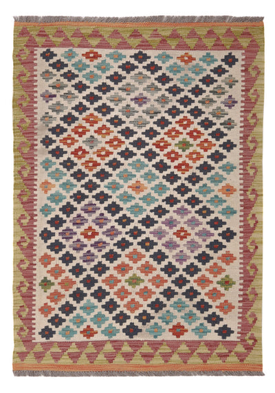 Kilim Maimana Tappeto 87x126cm - Tappeto di lana