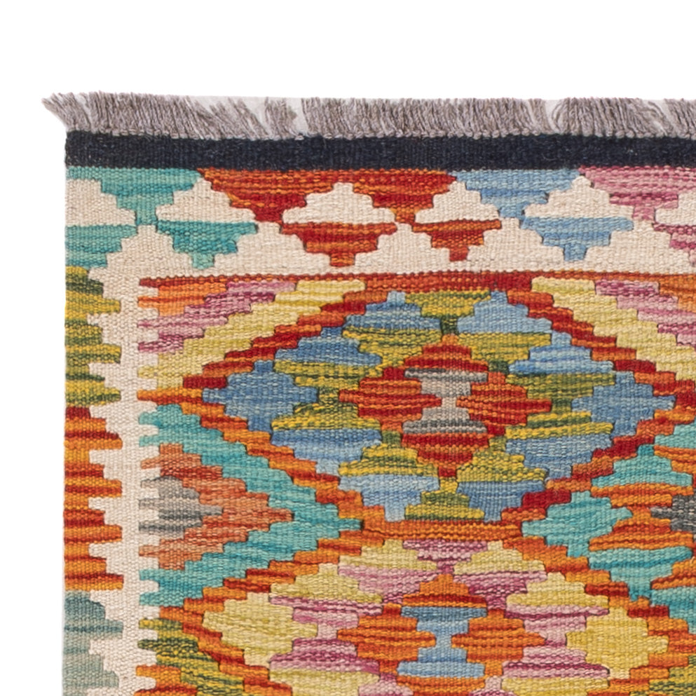 Kilim Maimana Tappeto 122x83cm - Tappeto di lana