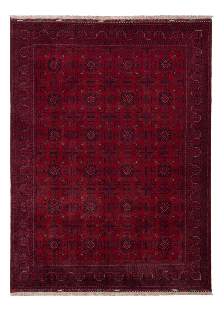 Afghan Teppich - Royal - 235 x 174 cm - rot