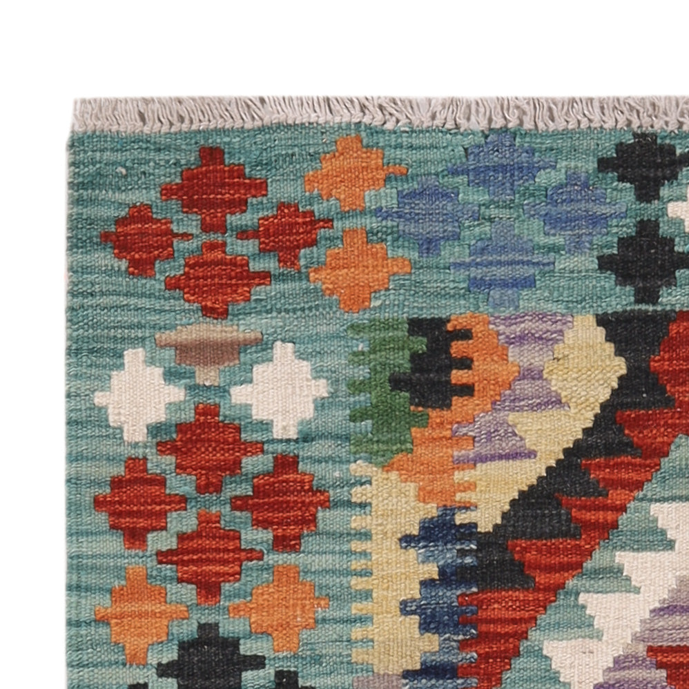 Kilim Maimana Tappeto 122x84cm - Tappeto di lana