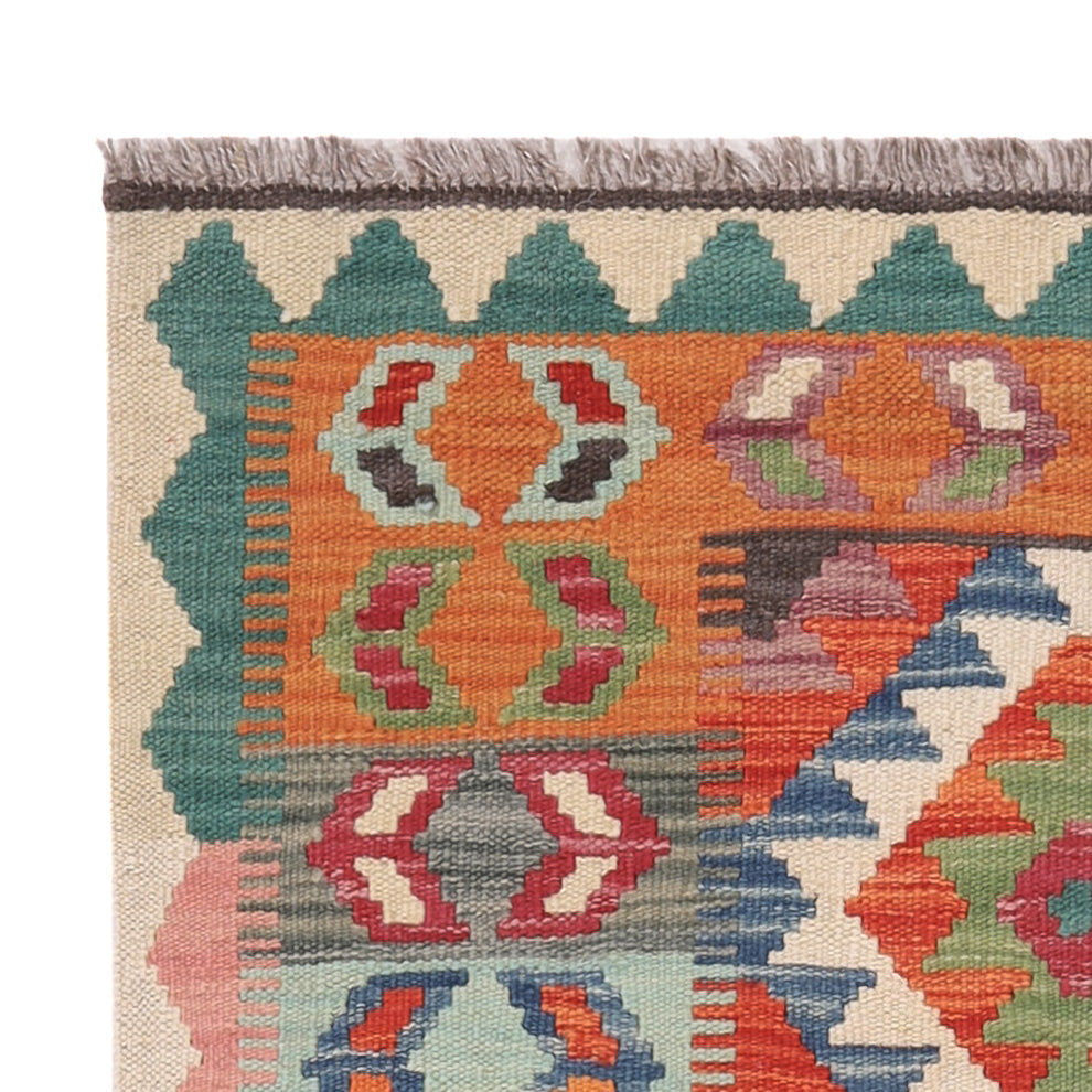 Kilim Maimana Tappeto 118x82cm - Tappeto di lana