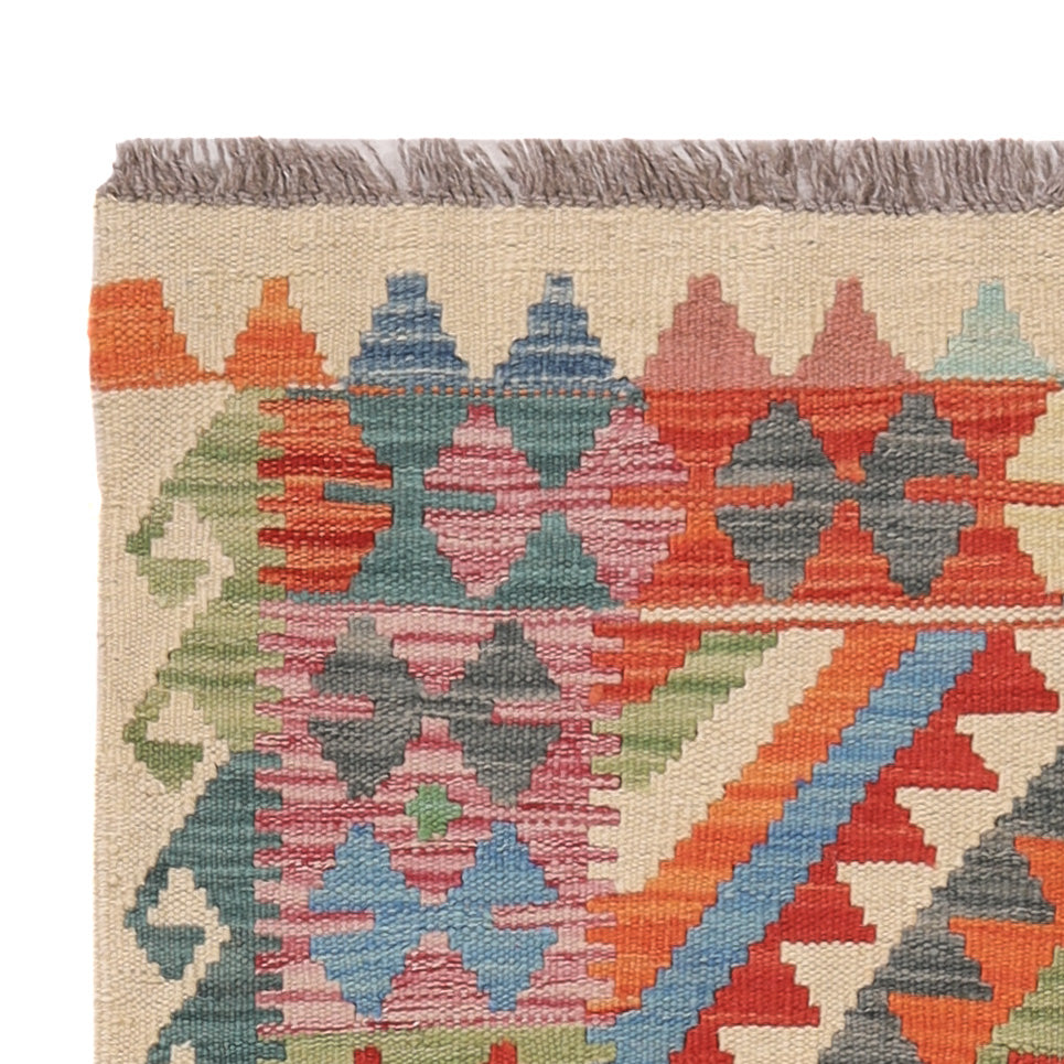 Kilim Maimana Tappeto 132x86cm - Tappeto di lana