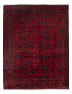 Afghan Teppich - Kunduz - 348 x 264 cm - rot