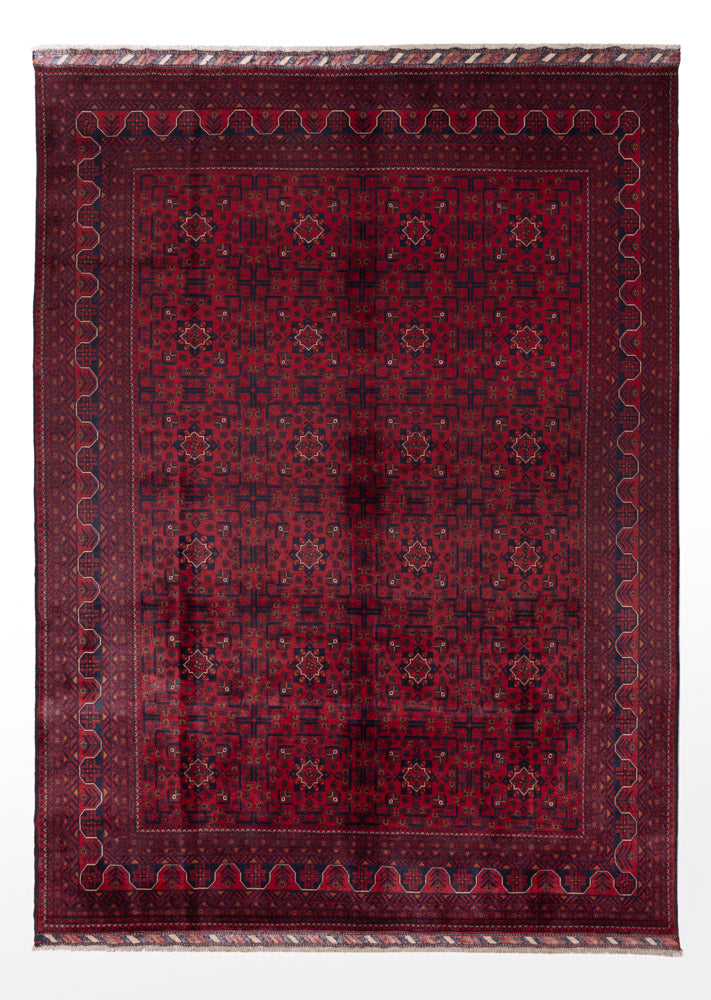 Afghan Teppich - Kunduz - Royal - 348 x 250 cm - rot