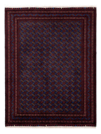 Afghan Teppich - Royal - 195 x 151 cm - blau
