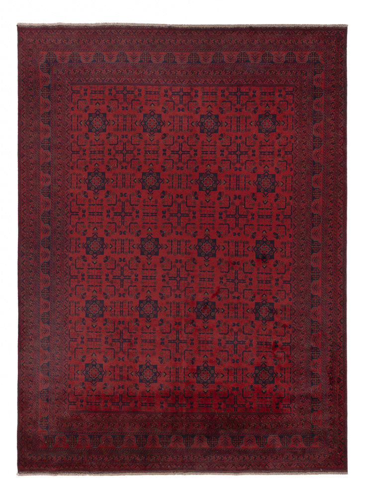 Afghan Teppich - Kunduz - 352 x 258 cm - rot