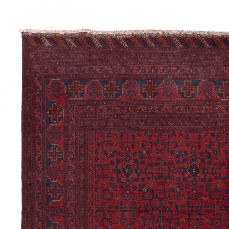 Afghan Teppich - Kunduz - 350 x 256 cm - rot