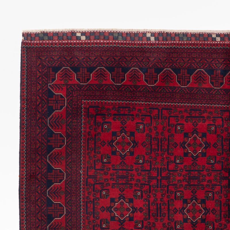 Afghan Teppich - Kunduz - 351 x 247 cm - rot