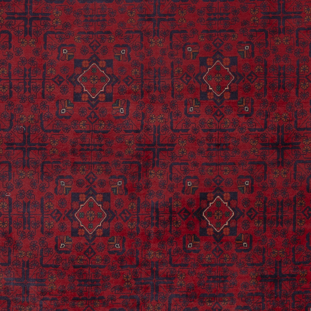 Afghan Teppich - Kunduz - 342 x 248 cm - rot
