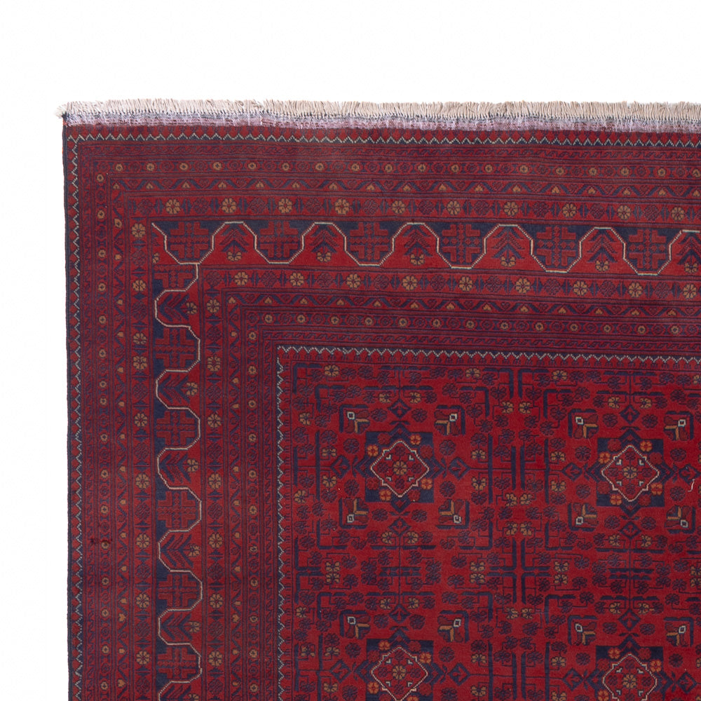 Afghan Teppich - Kunduz - 330 x 244 cm - rot