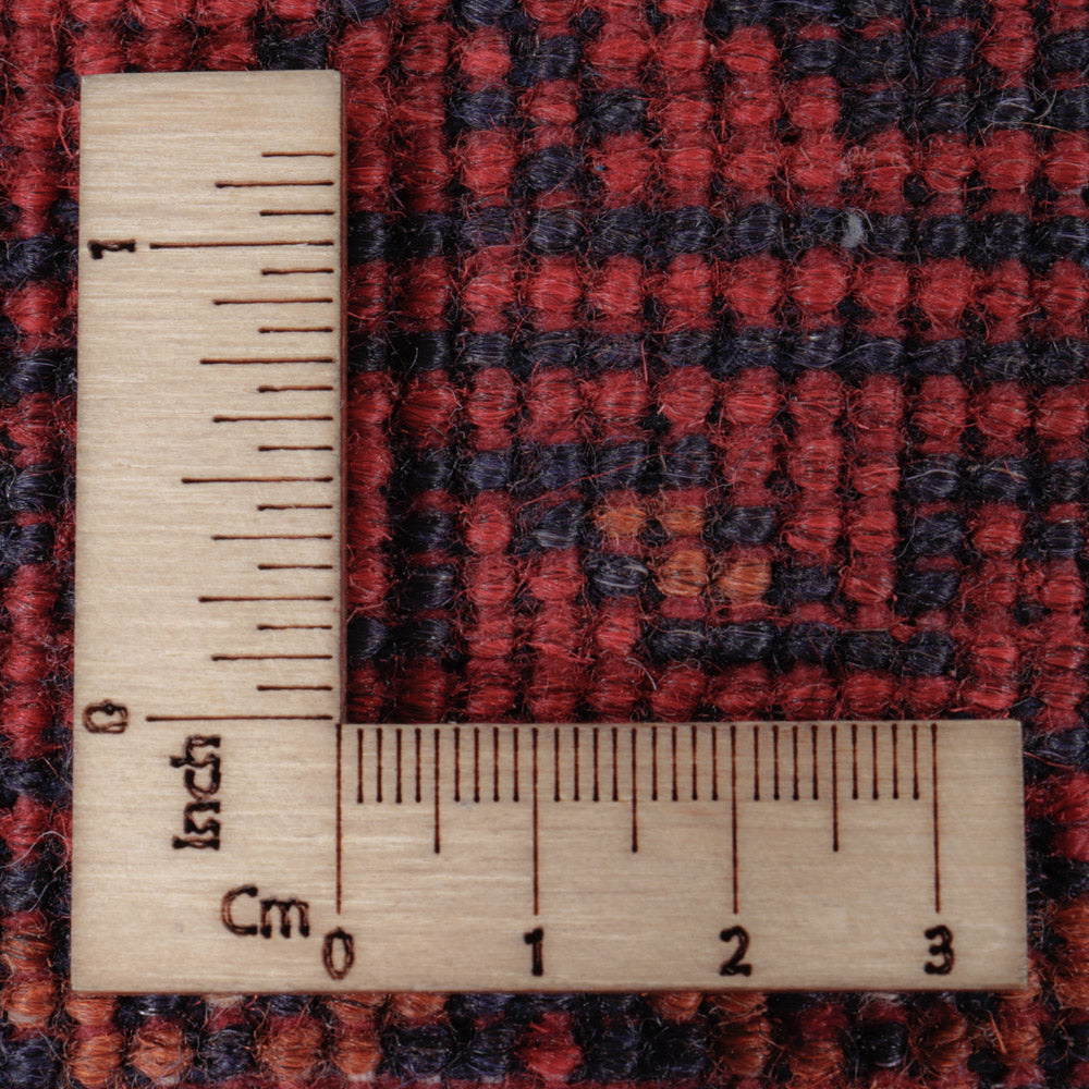 Afghan Teppich - Kunduz - 199 x 150 cm - rot