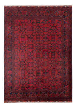 Afghan Teppich - Kunduz - 238 x 176 cm - rot