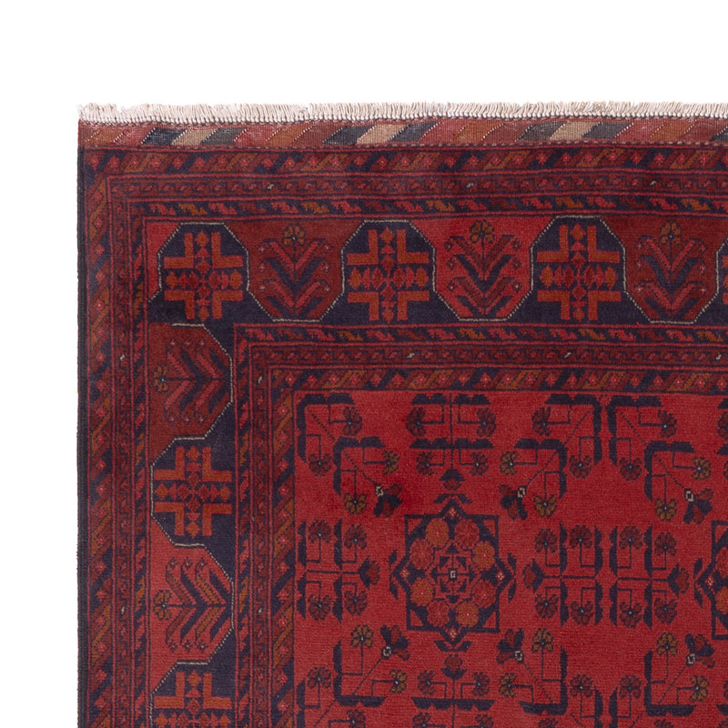 Afghan Teppich - Kunduz - 238 x 176 cm - rot