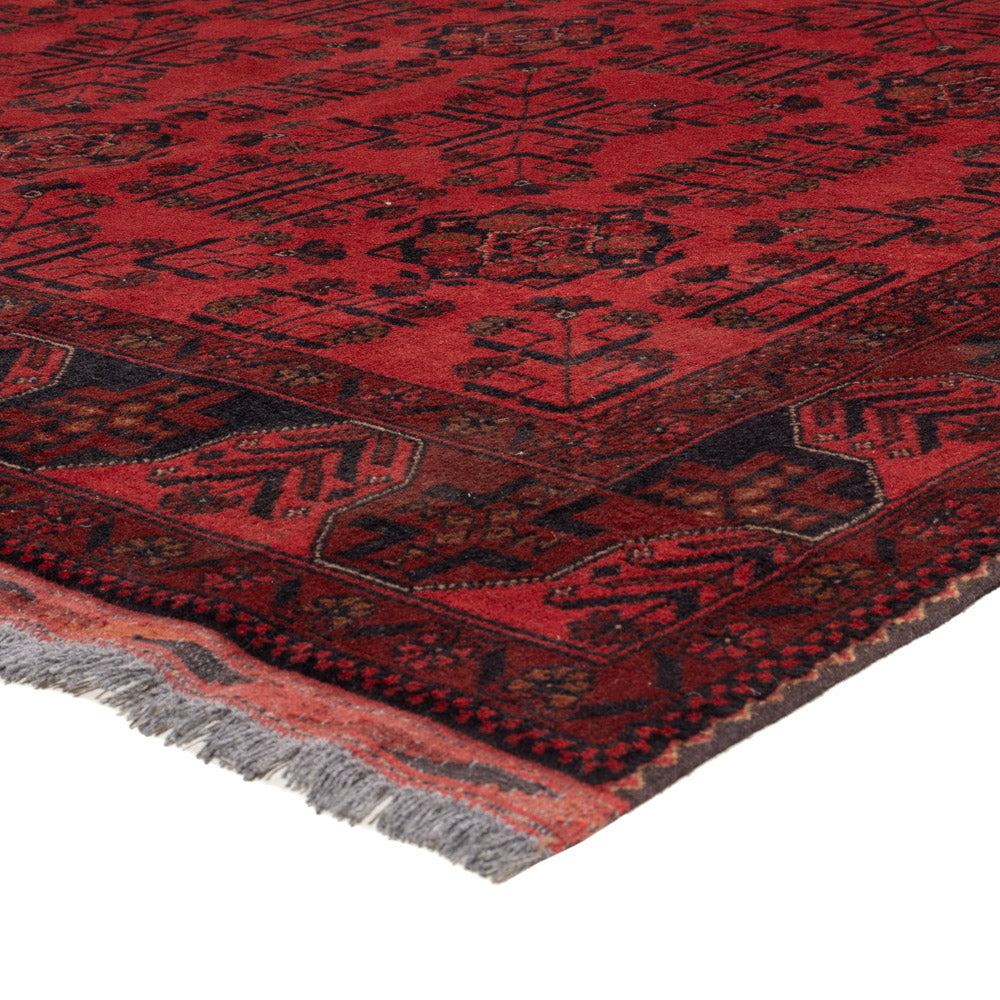 Afghan Teppich - Kunduz - 232 x 169 cm - rot